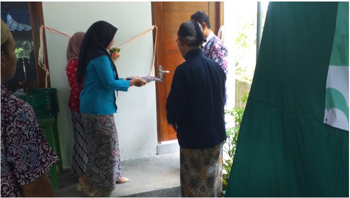 Halal Bi Halal dan Tasyakuran Gedung Produksi KWT Melati